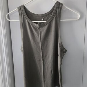 American Eagle Outfitters Women’s Olive Green Tank Top